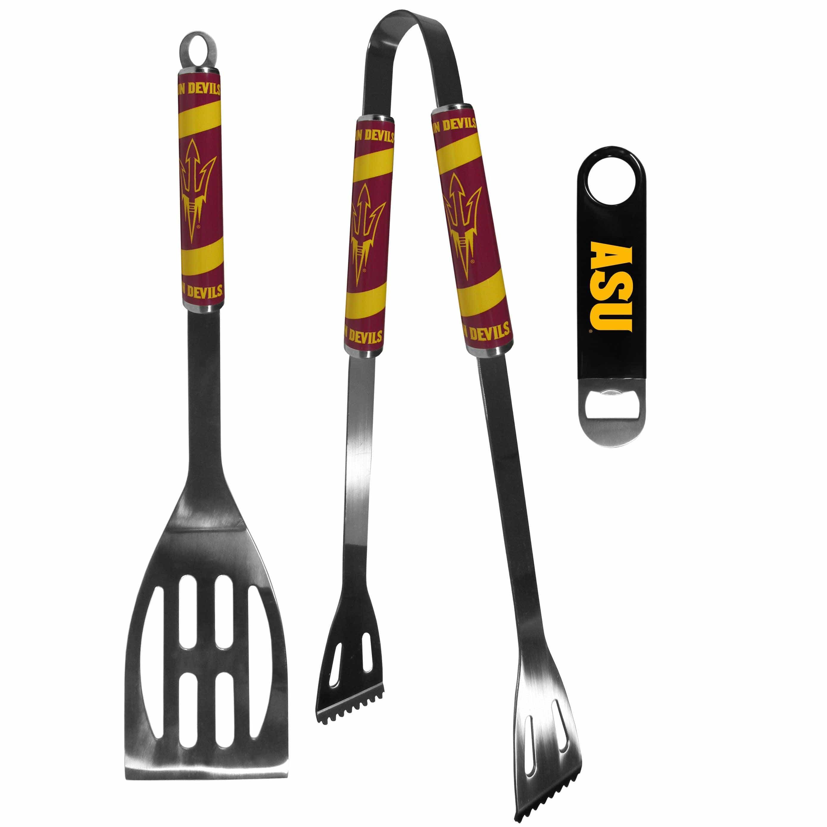 Arizona St. Sun Devils 2 pc BBQ Set and Bottle Opener - Flyclothing LLC