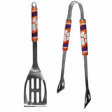 Clemson Tigers 2 pc Steel BBQ Tool Set - Siskiyou Buckle