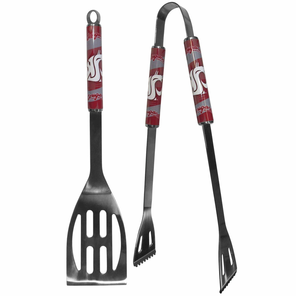 Washington St. Cougars 2 pc Steel BBQ Tool Set - Siskiyou Buckle - Flyclothing LLC