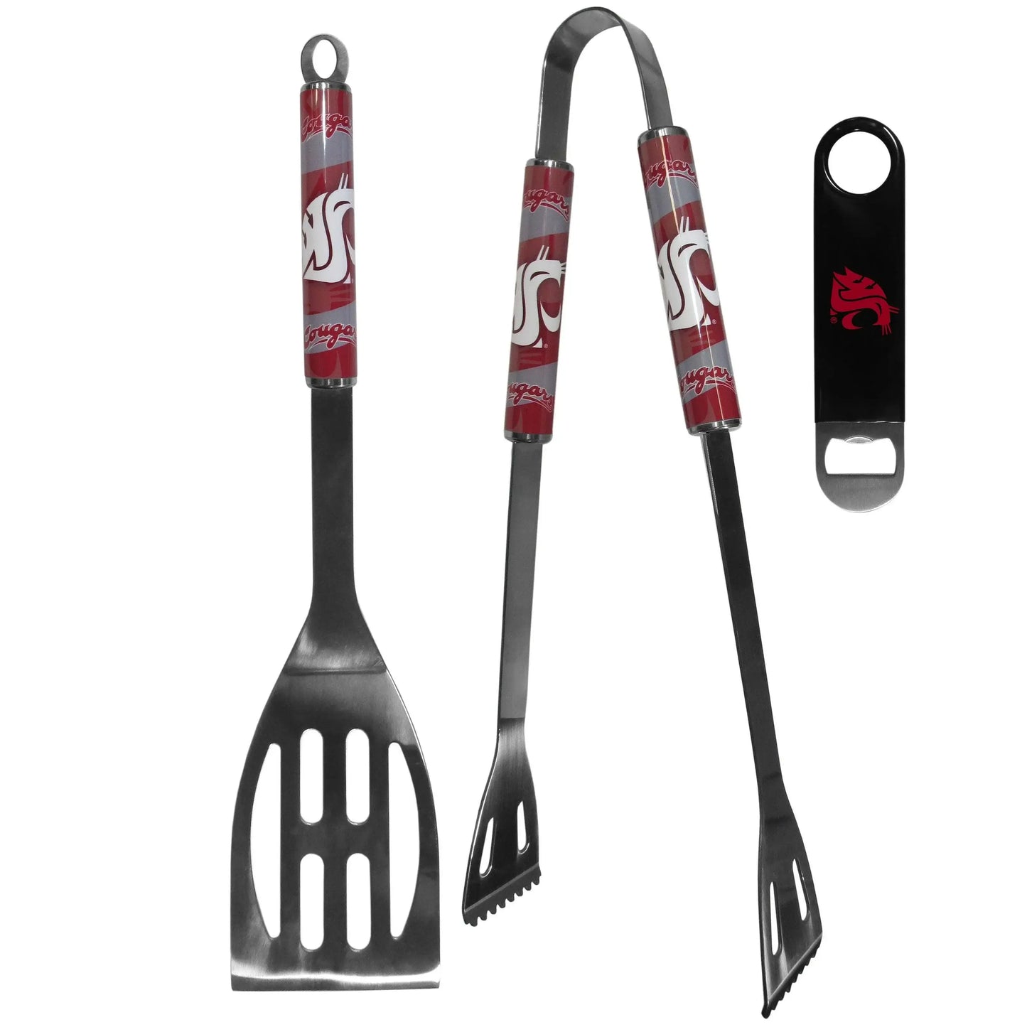 Washington St. Cougars 2 pc BBQ Set and Bottle Opener - Siskiyou Buckle - Flyclothing LLC