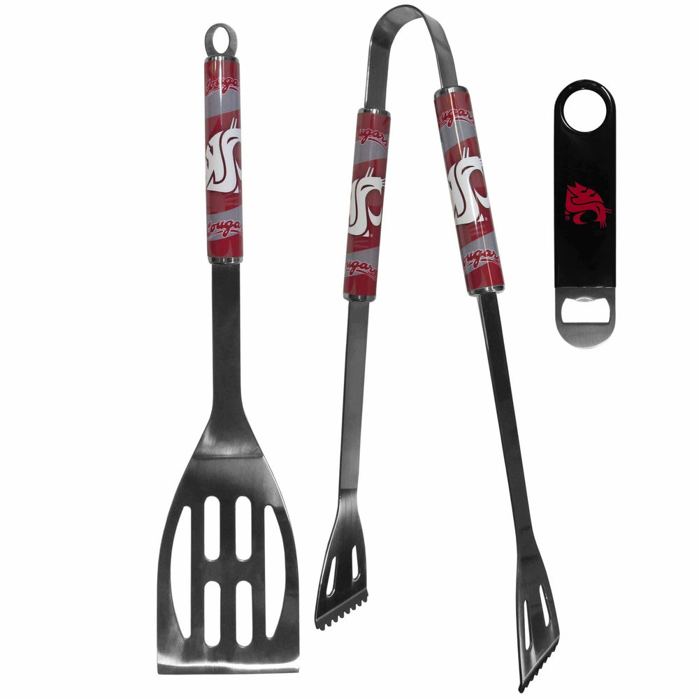 Washington St. Cougars 2 pc BBQ Set and Bottle Opener - Siskiyou Buckle - Flyclothing LLC