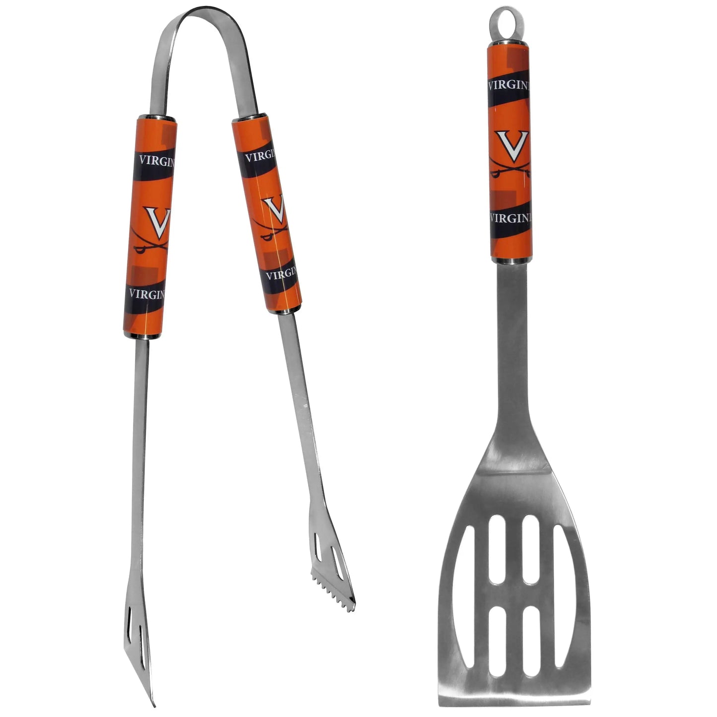 Virginia Cavaliers 2 pc Steel BBQ Tool Set - Siskiyou Buckle - Flyclothing LLC