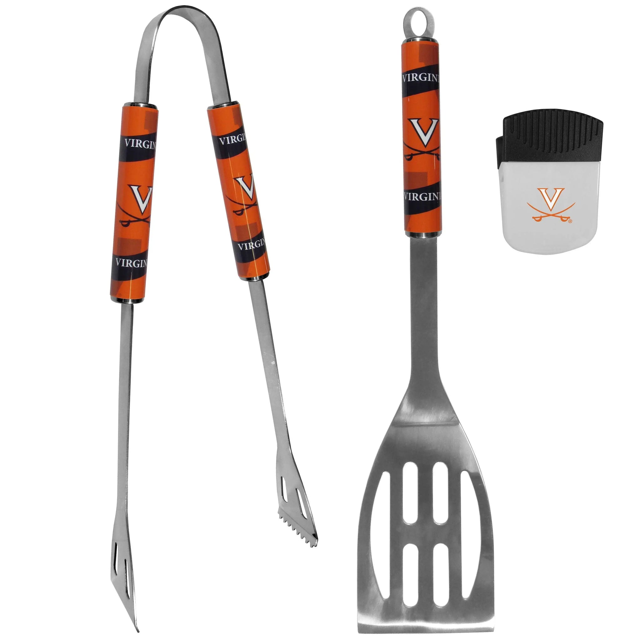 Virginia Cavaliers 2 pc BBQ Set and Chip Clip - Siskiyou Buckle - Flyclothing LLC