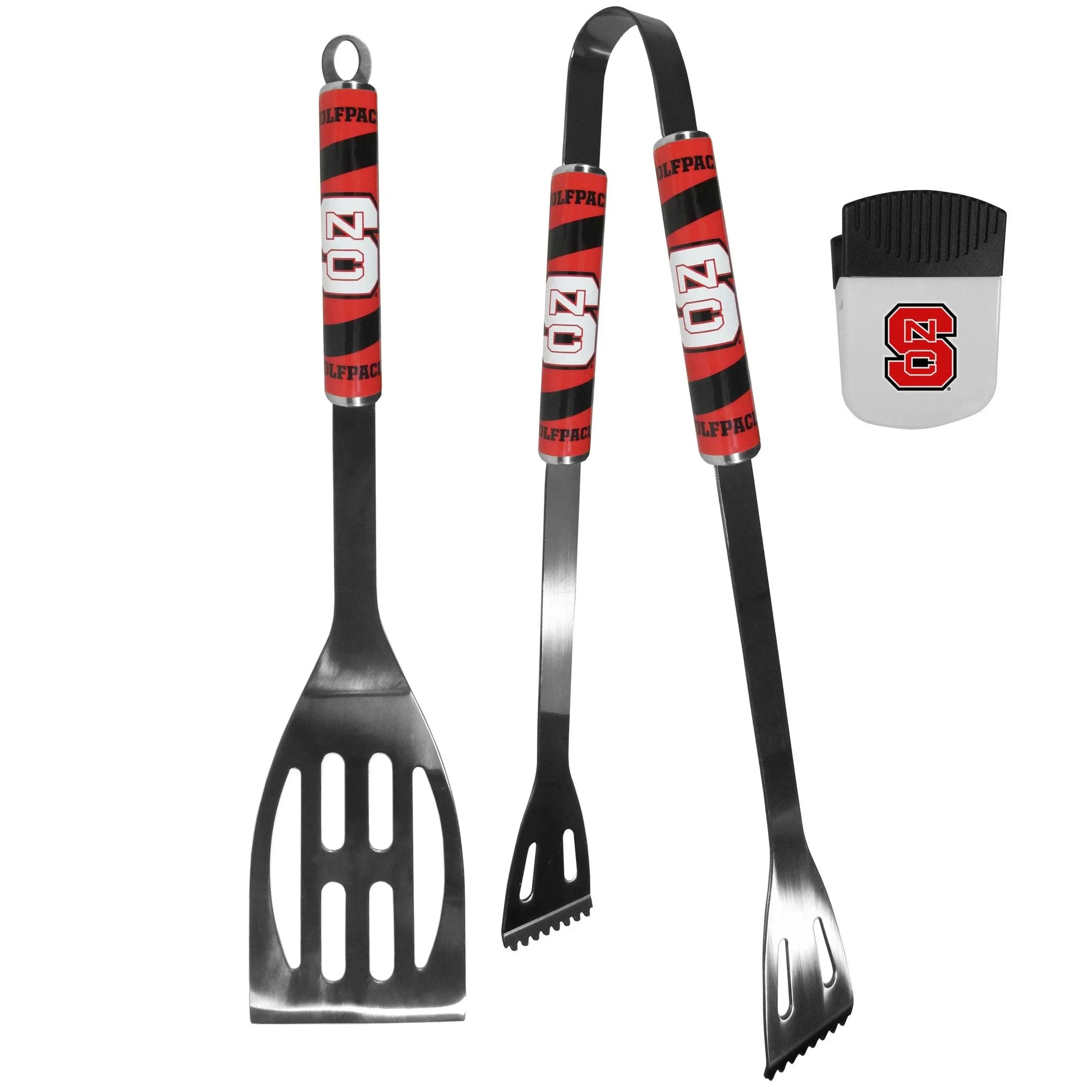 N. Carolina St. Wolfpack 2 pc BBQ Set and Chip Clip - Siskiyou Buckle - Flyclothing LLC