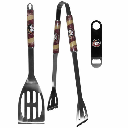 Florida St. Seminoles 2 pc BBQ Set and Bottle Opener - Siskiyou Buckle