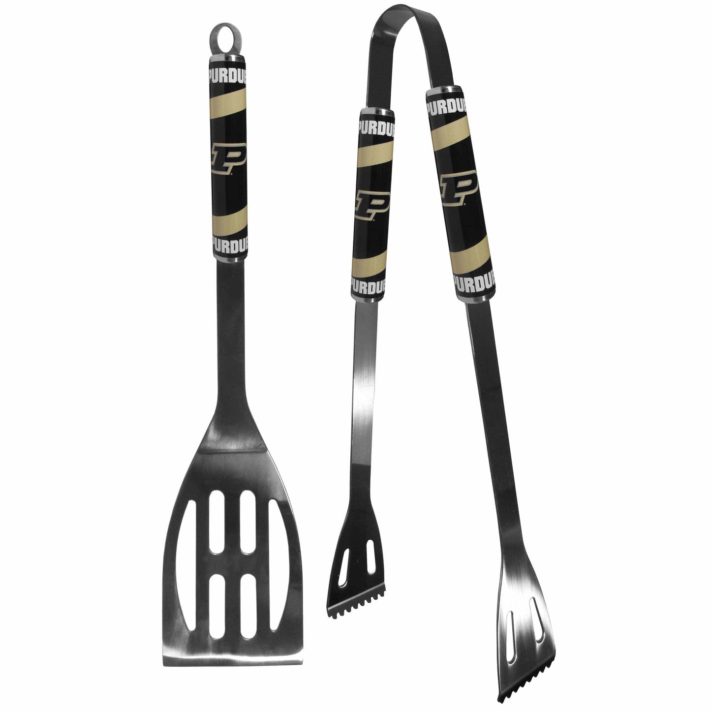 Purdue Boilermakers 2 pc Steel BBQ Tool Set - Siskiyou Buckle - Flyclothing LLC