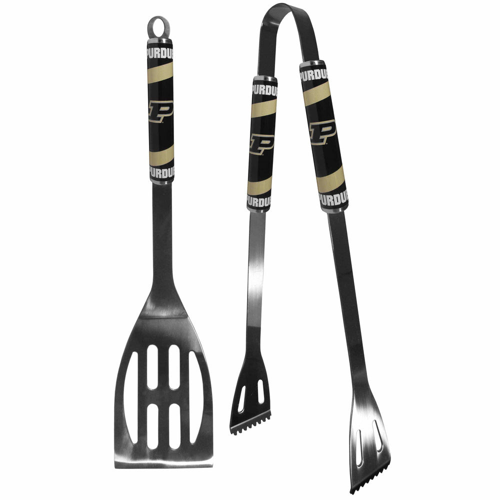Purdue Boilermakers 2 pc Steel BBQ Tool Set - Siskiyou Buckle - Flyclothing LLC