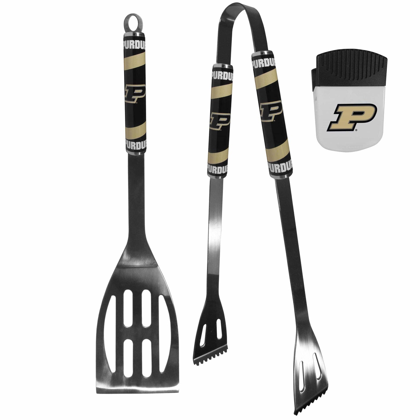 Purdue Boilermakers 2 pc BBQ Set and Chip Clip - Siskiyou Buckle - Flyclothing LLC