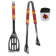 Louisville Cardinals 2 pc BBQ Set and Chip Clip - Siskiyou Buckle