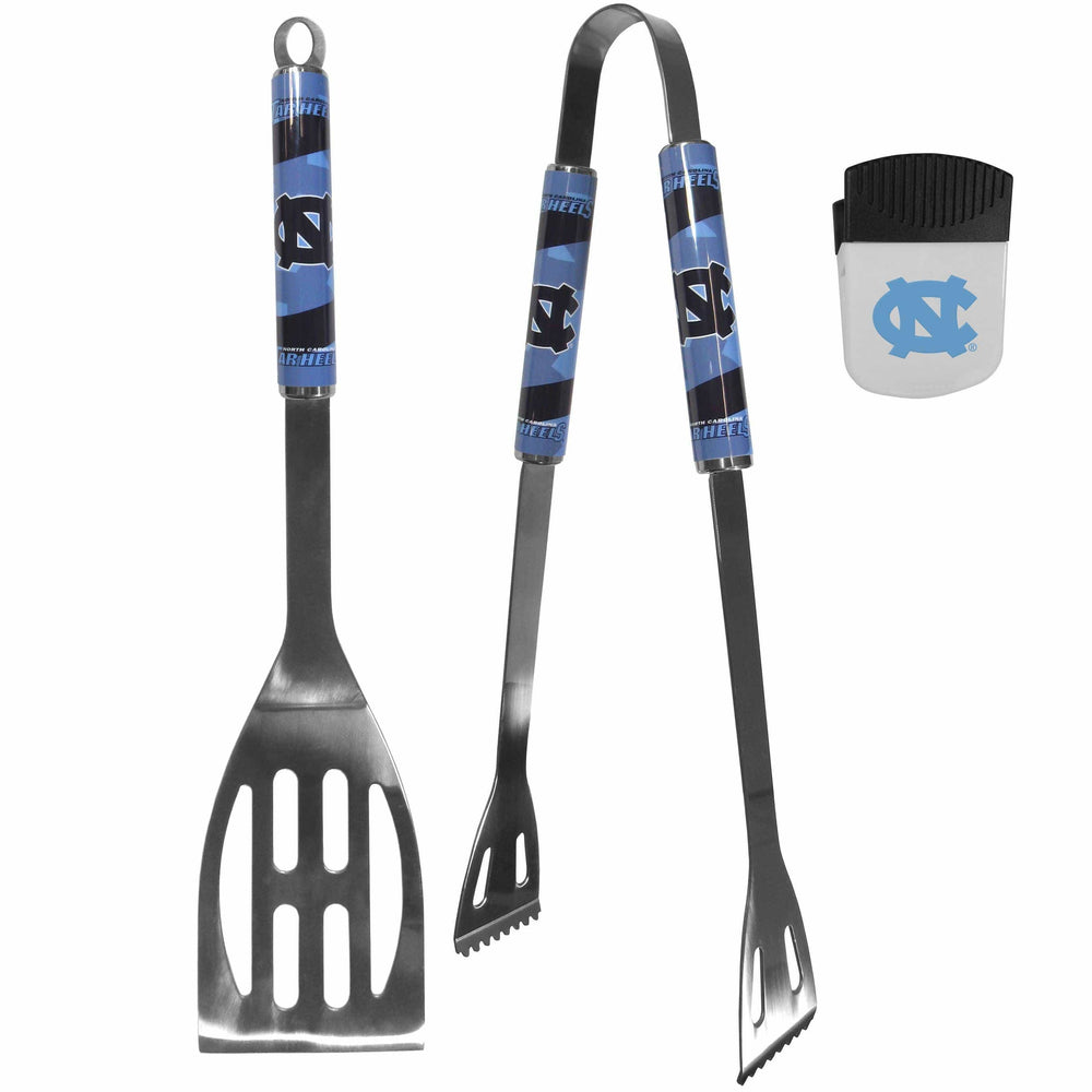 N. Carolina Tar Heels 2 pc BBQ Set and Chip Clip - Siskiyou Buckle