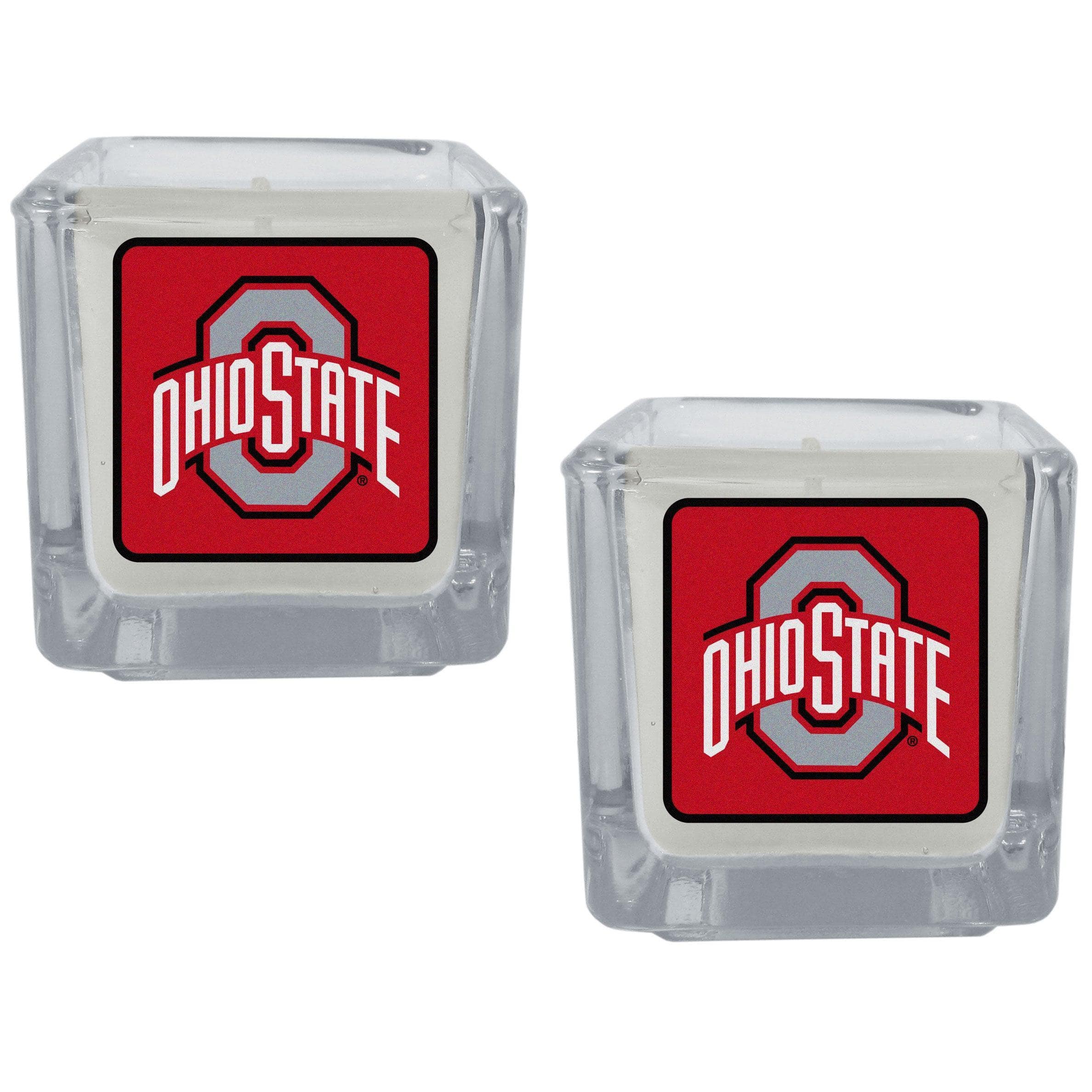Ohio St. Buckeyes Graphics Candle Set - Siskiyou Buckle