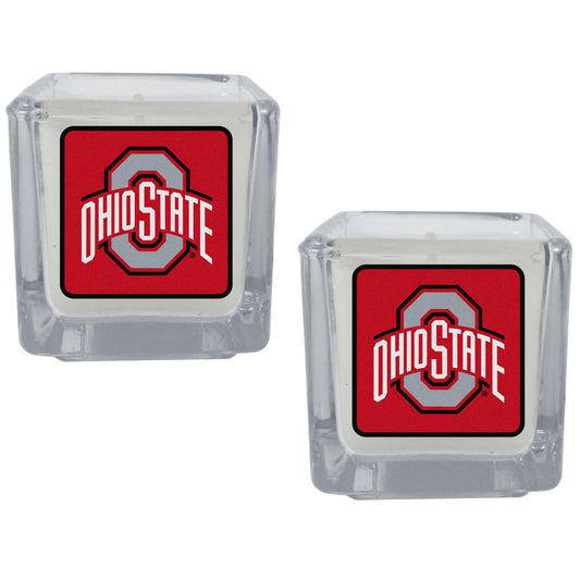 Ohio St. Buckeyes Graphics Candle Set - Siskiyou Buckle