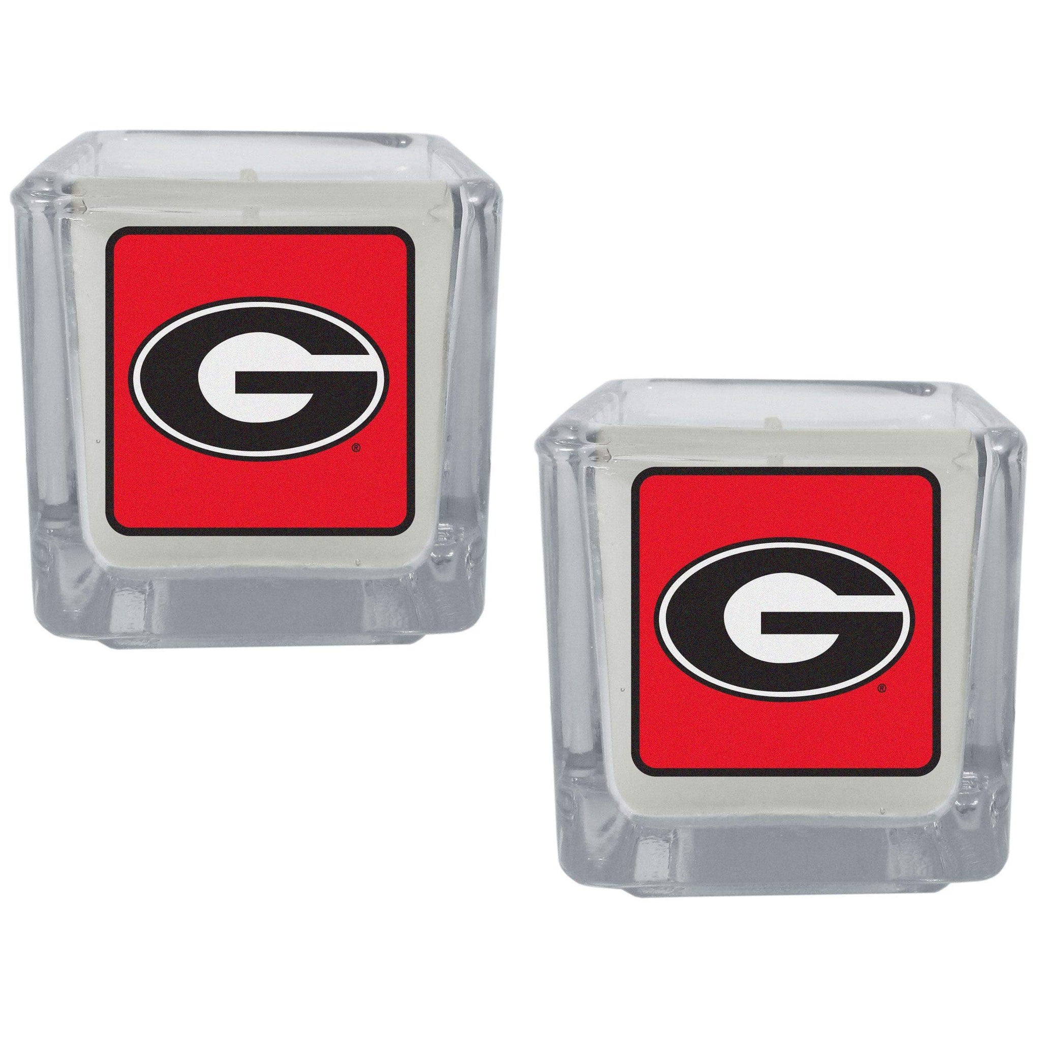 Georgia Bulldogs Graphics Candle Set - Siskiyou Buckle - Flyclothing LLC