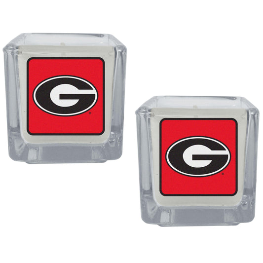 Georgia Bulldogs Graphics Candle Set - Siskiyou Buckle