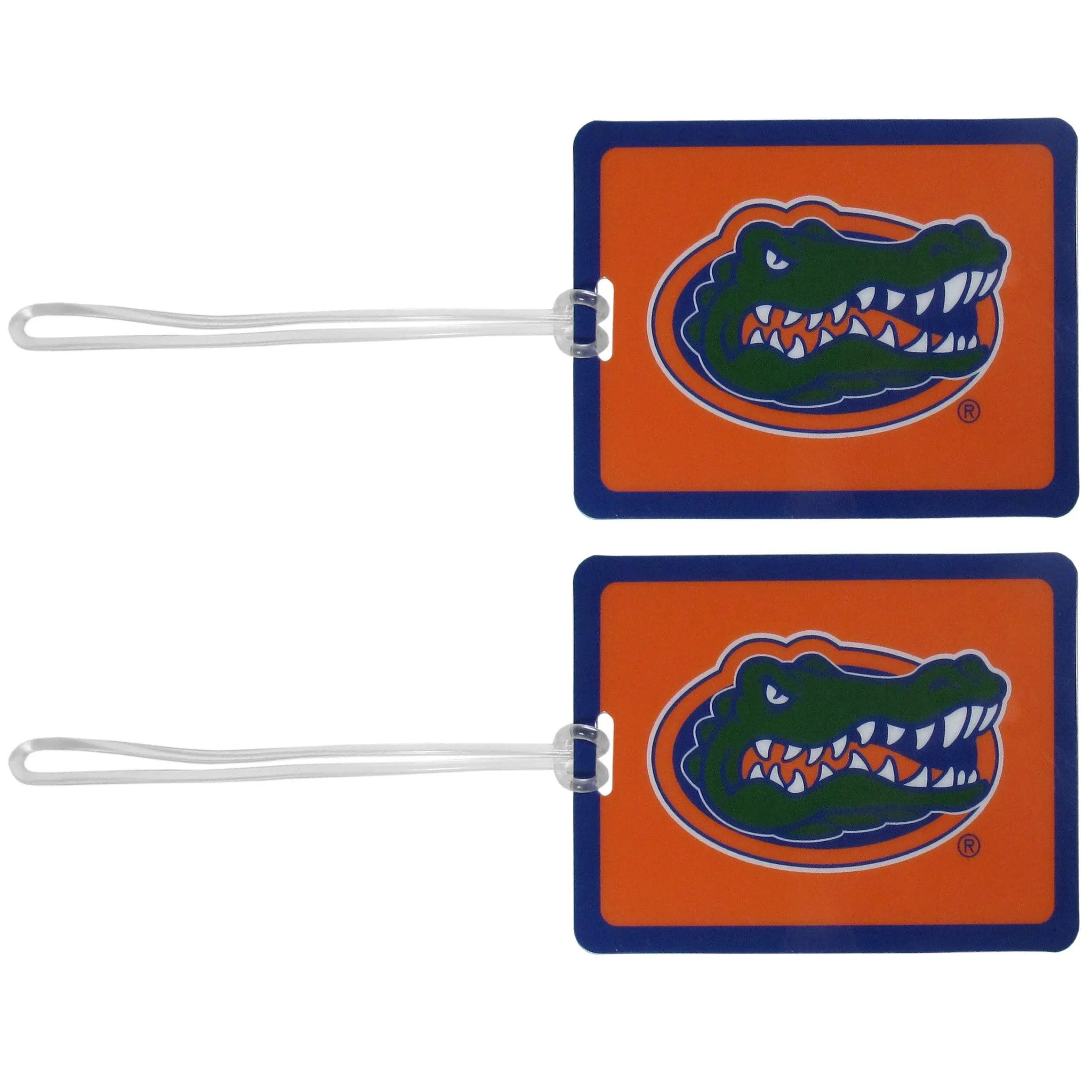 Florida Gators Vinyl Luggage Tag, 2pk - Siskiyou Buckle - Flyclothing LLC