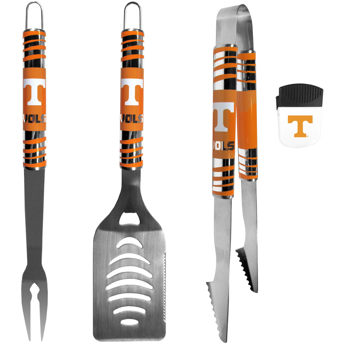 Tennessee Volunteers 3 pc BBQ Set and Chip Clip - Flyclothing LLC