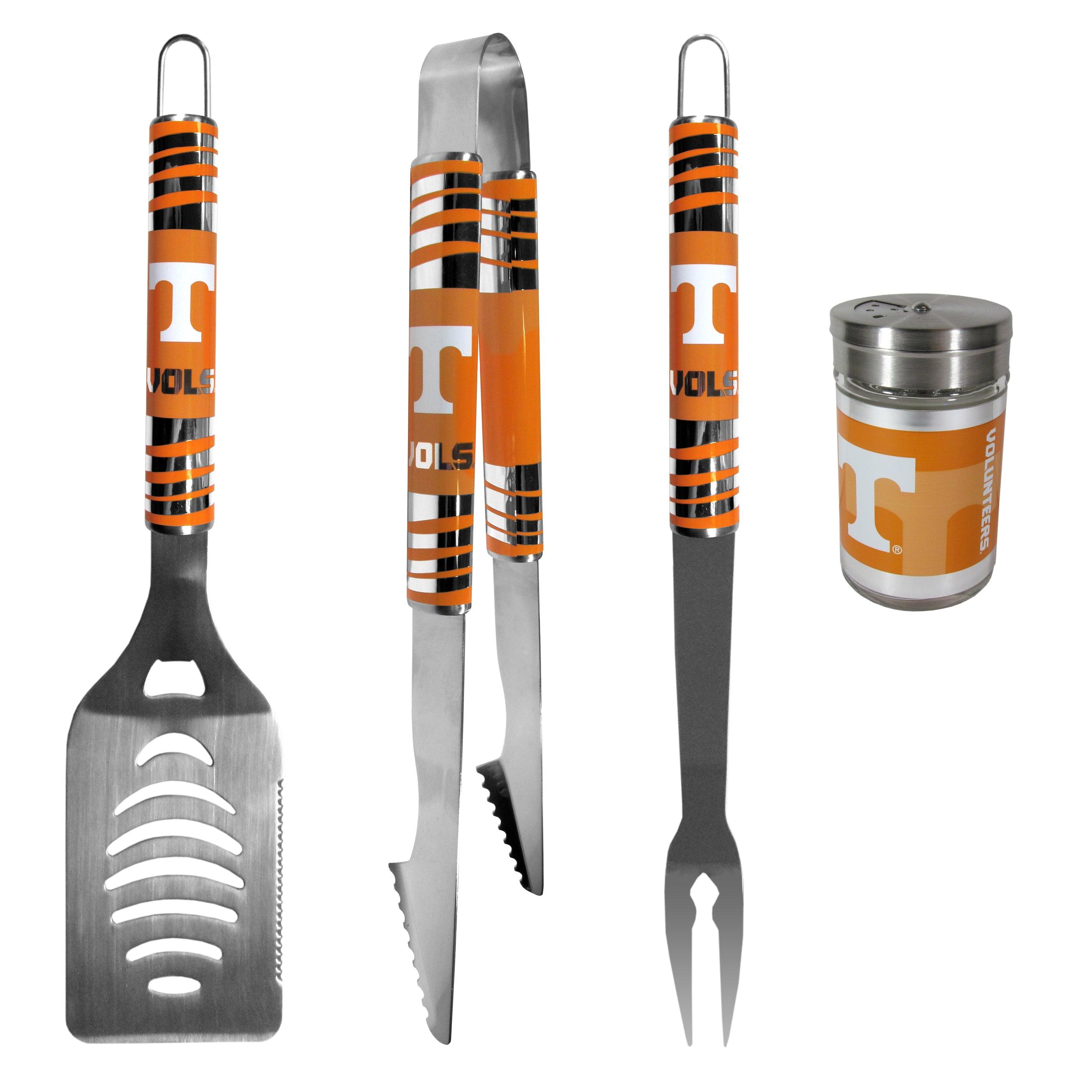 Tennessee Volunteers 3 pc Tailgater BBQ Set and Season Shaker - Flyclothing LLC