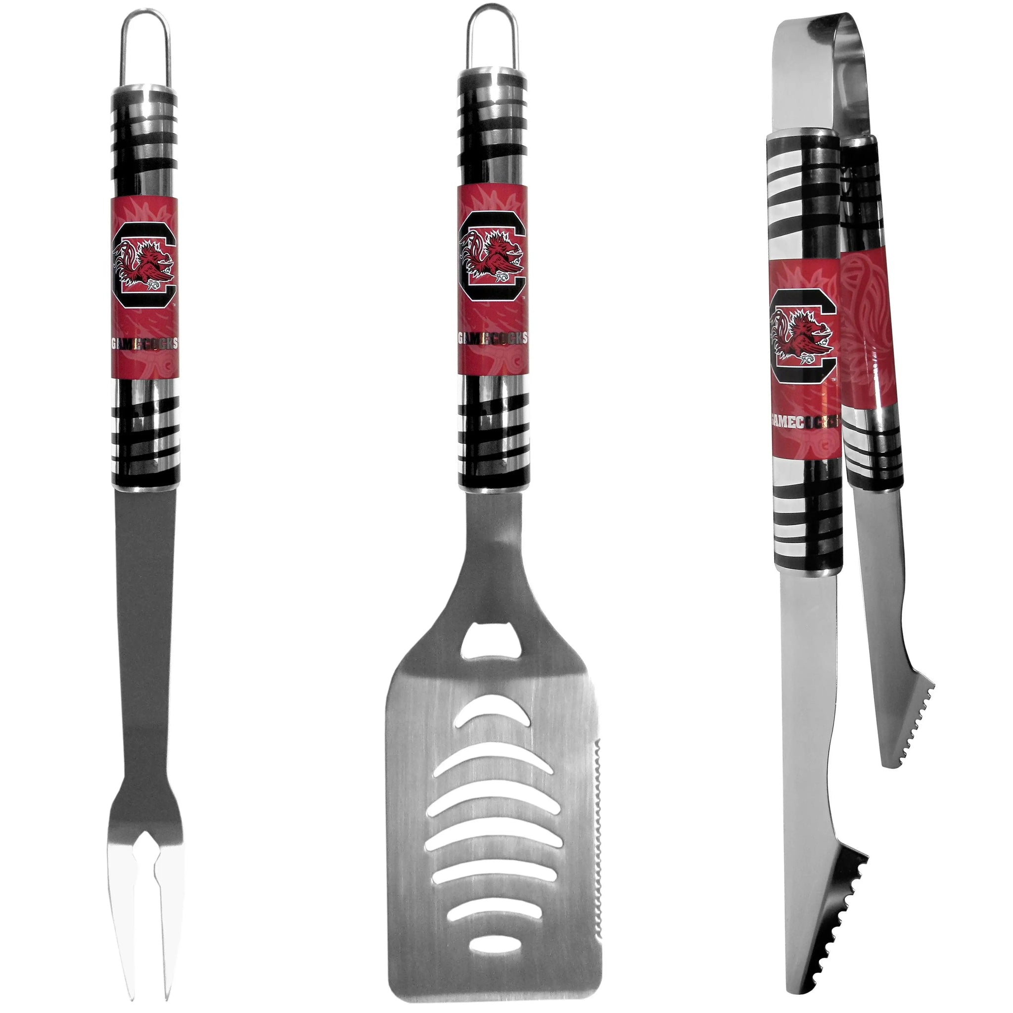 S. Carolina Gamecocks 3 pc Tailgater BBQ Set - Siskiyou Buckle - Flyclothing LLC