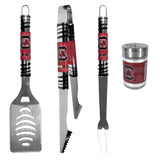 S. Carolina Gamecocks 3 pc Tailgater BBQ Set and Season Shaker - Siskiyou Buckle