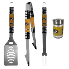 Missouri Tigers 3 pc Tailgater BBQ Set and Season Shaker - Flyclothing LLC