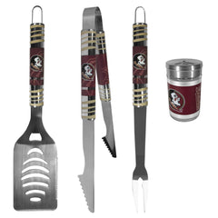 Florida St. Seminoles 3 pc Tailgater BBQ Set and Season Shaker - Siskiyou Buckle