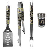 Purdue Boilermakers 3 pc Tailgater BBQ Set and Season Shaker - Siskiyou Buckle