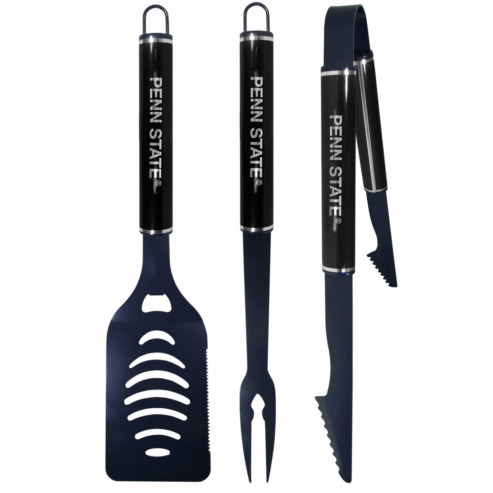 Penn St. Nittany Lions 3 pc Color and Black BBQ Set - Siskiyou Buckle