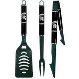 Michigan St. Spartans 3 pc Color and Black BBQ Set - Siskiyou Buckle - Flyclothing LLC