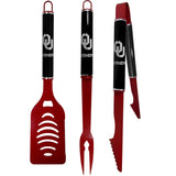Oklahoma Sooners 3 pc Color and Black BBQ Set - Siskiyou Buckle - Flyclothing LLC