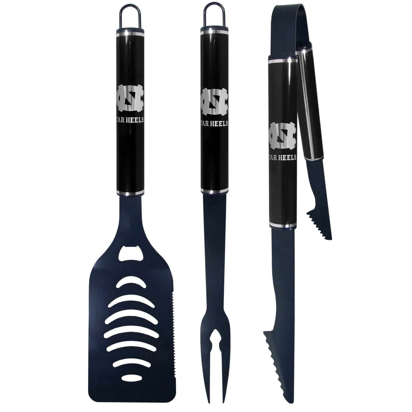 N. Carolina Tar Heels 3 pc Color and Black BBQ Set - Siskiyou Buckle - Flyclothing LLC