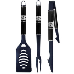 N. Carolina Tar Heels 3 pc Color and Black BBQ Set - Siskiyou Buckle