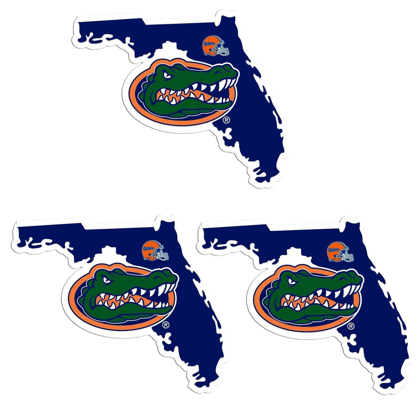 Florida Gators Home State Decal, 3pk - Siskiyou Buckle - Flyclothing LLC