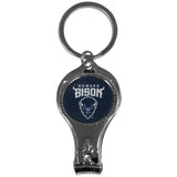 Howard University Bison Nail Care/Bottle Opener Key Chain - Siskiyou Buckle