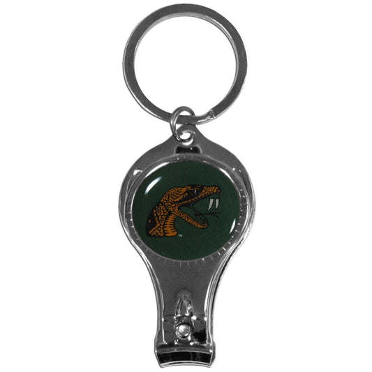 Florida A&M Rattlers Nail Care/Bottle Opener Key Chain - Flyclothing LLC