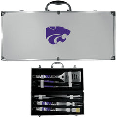 Kansas St. Wildcats 8 pc Tailgater BBQ Set - Siskiyou Buckle