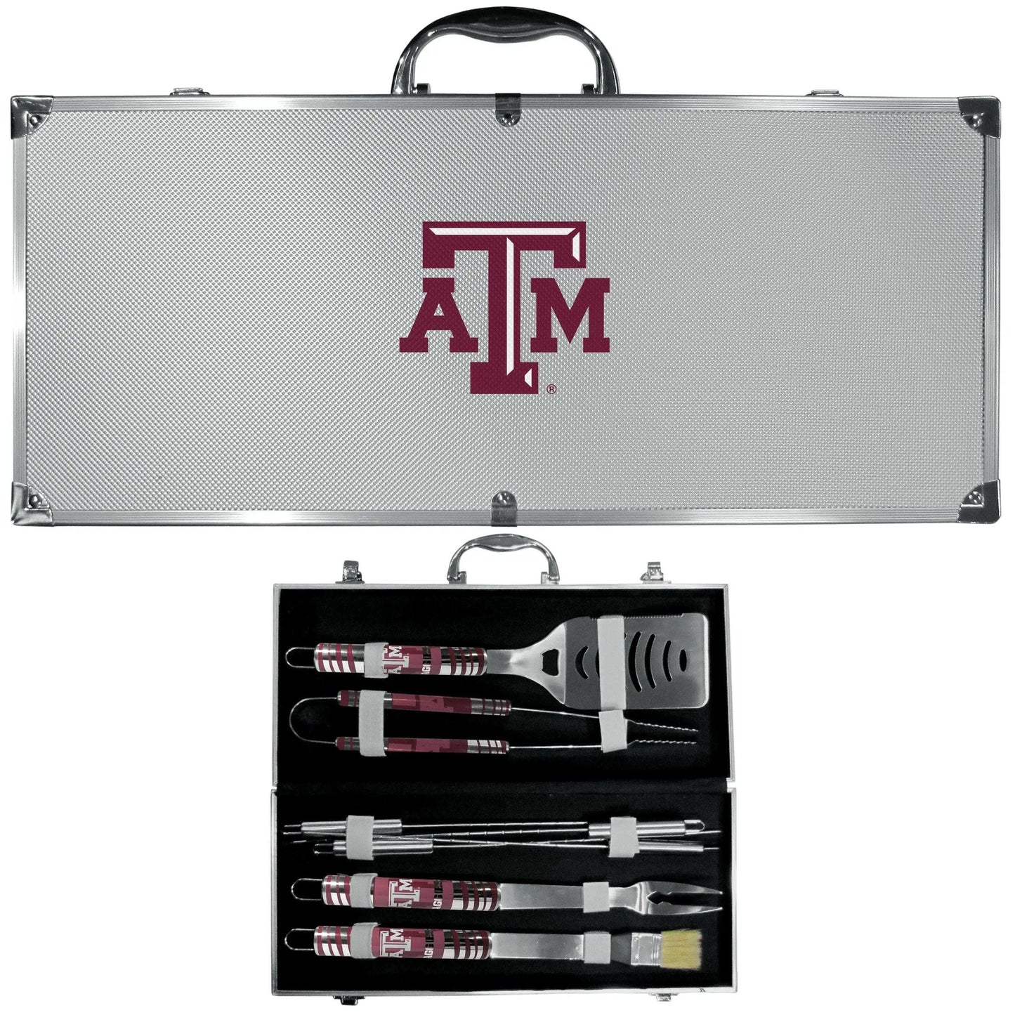 Texas A & M Aggies 8 pc Tailgater BBQ Set - Siskiyou Buckle - Flyclothing LLC
