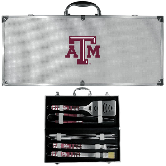 Texas A & M Aggies 8 pc Tailgater BBQ Set - Flyclothing LLC