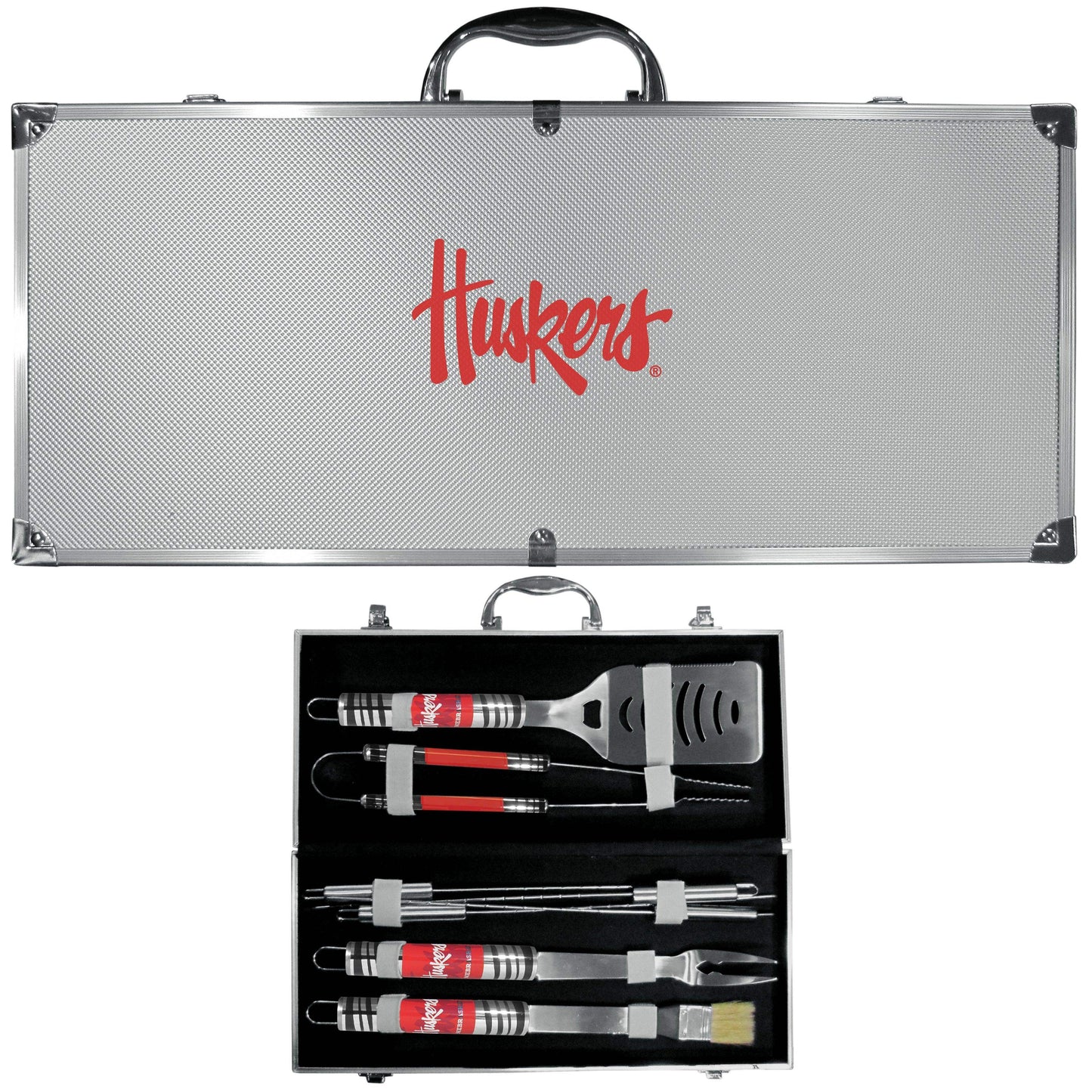 Nebraska Cornhuskers 8 pc Tailgater BBQ Set - Siskiyou Buckle - Flyclothing LLC
