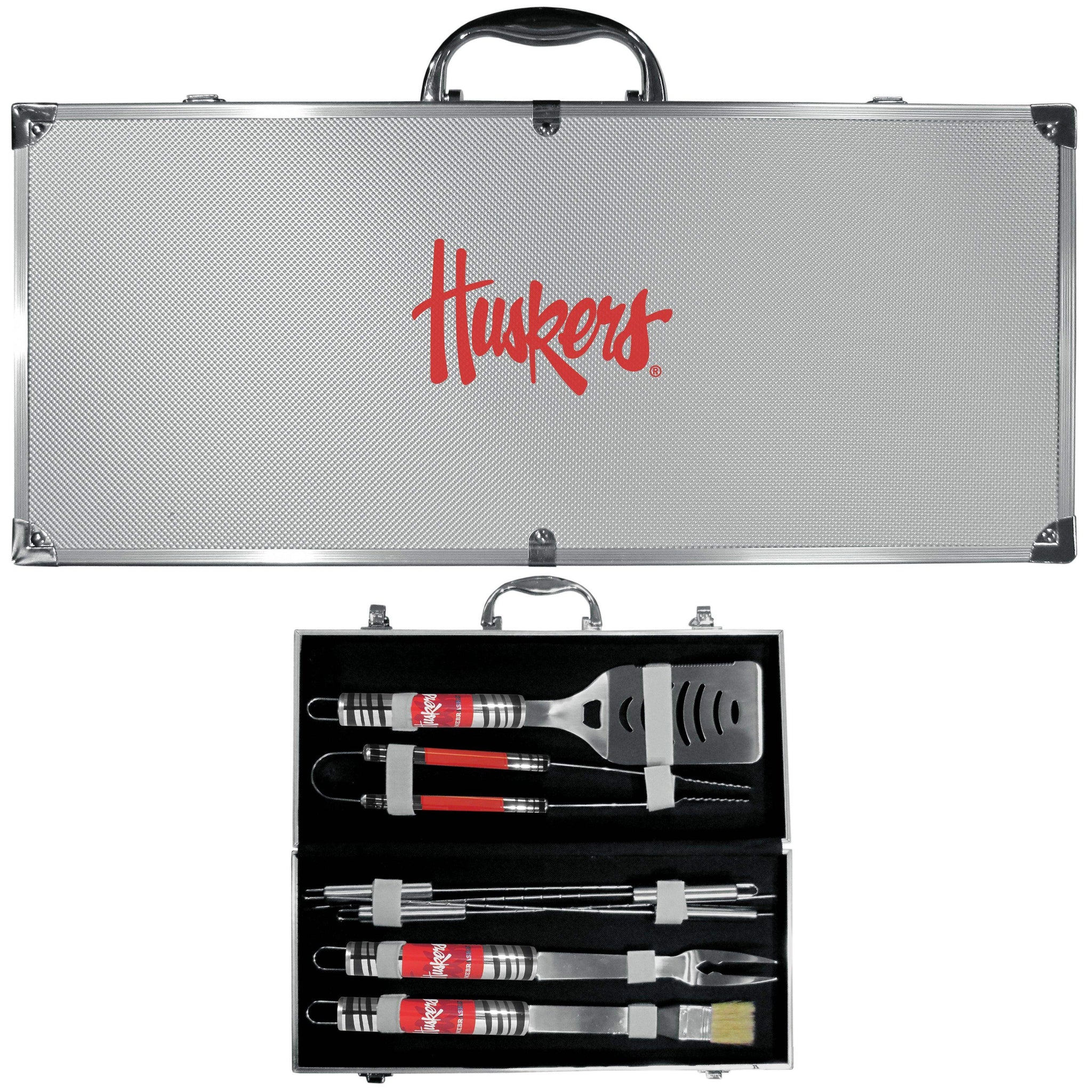 Nebraska Cornhuskers 8 pc Tailgater BBQ Set - Siskiyou Buckle - Flyclothing LLC