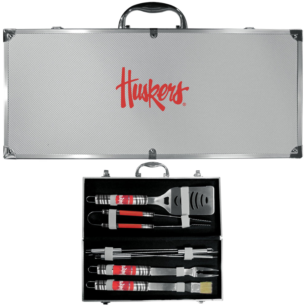 Nebraska Cornhuskers 8 pc Tailgater BBQ Set - Siskiyou Buckle