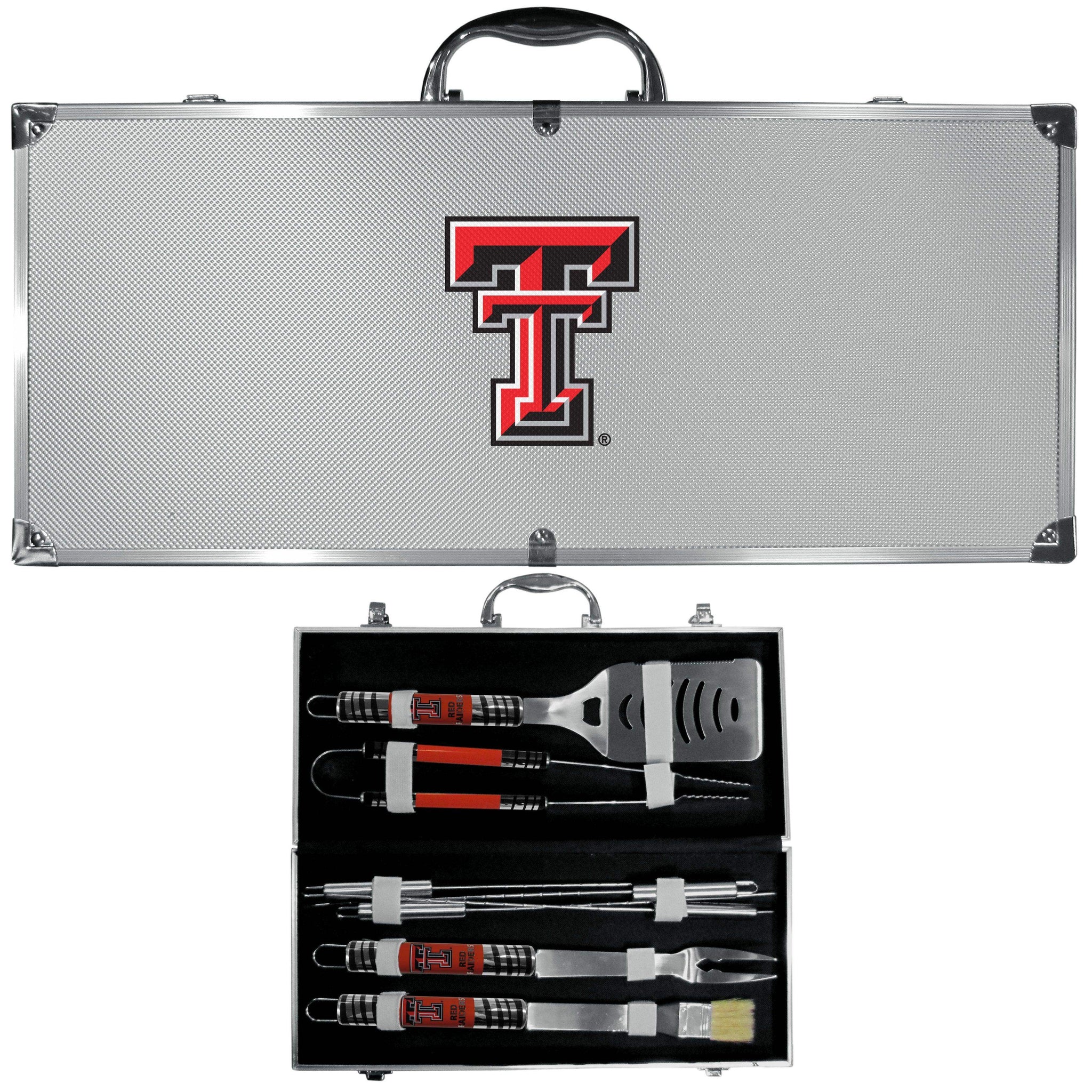 Texas Tech Raiders 8 pc Tailgater BBQ Set - Siskiyou Buckle - Flyclothing LLC