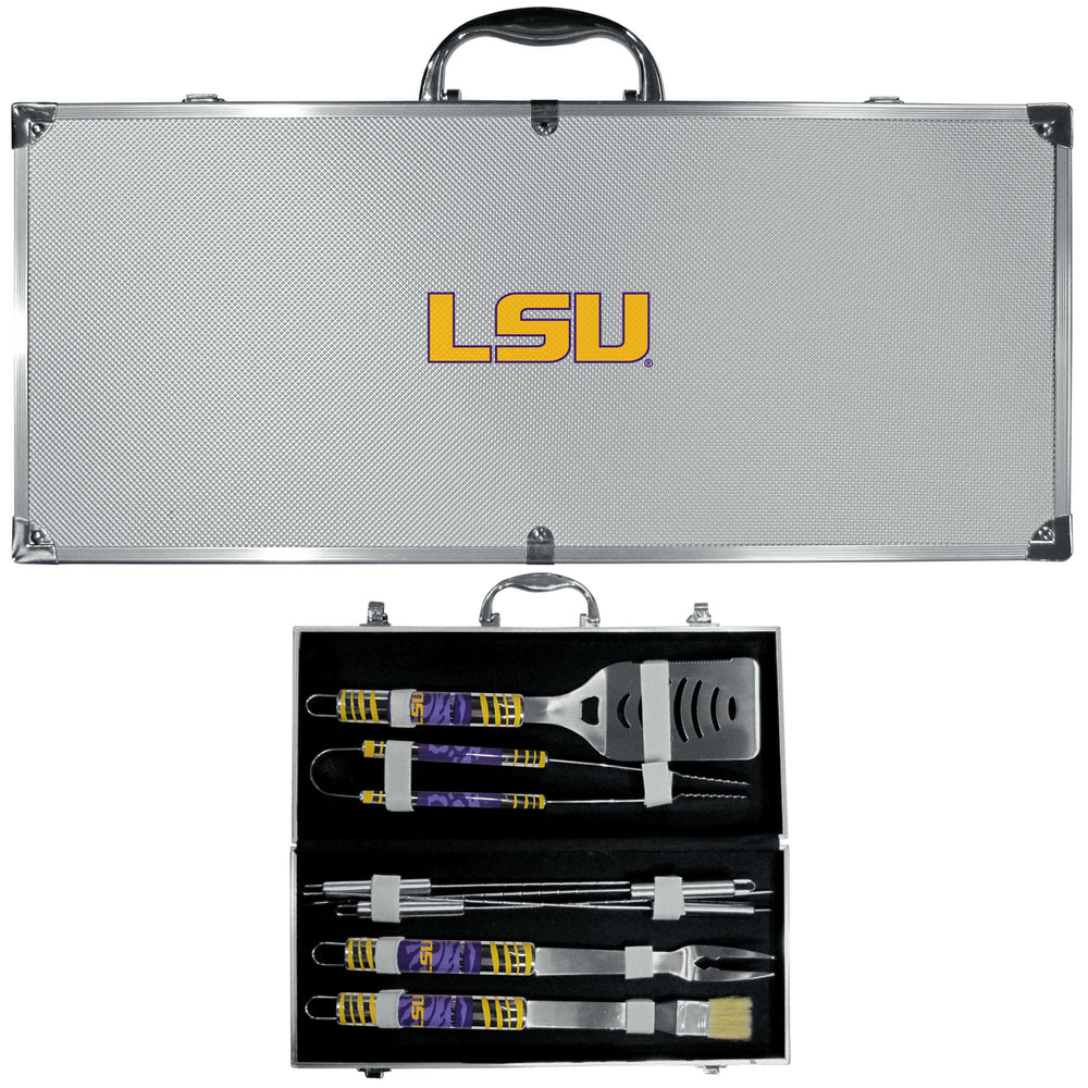 LSU Tigers 8 pc Tailgater BBQ Set - Siskiyou Buckle - Flyclothing LLC