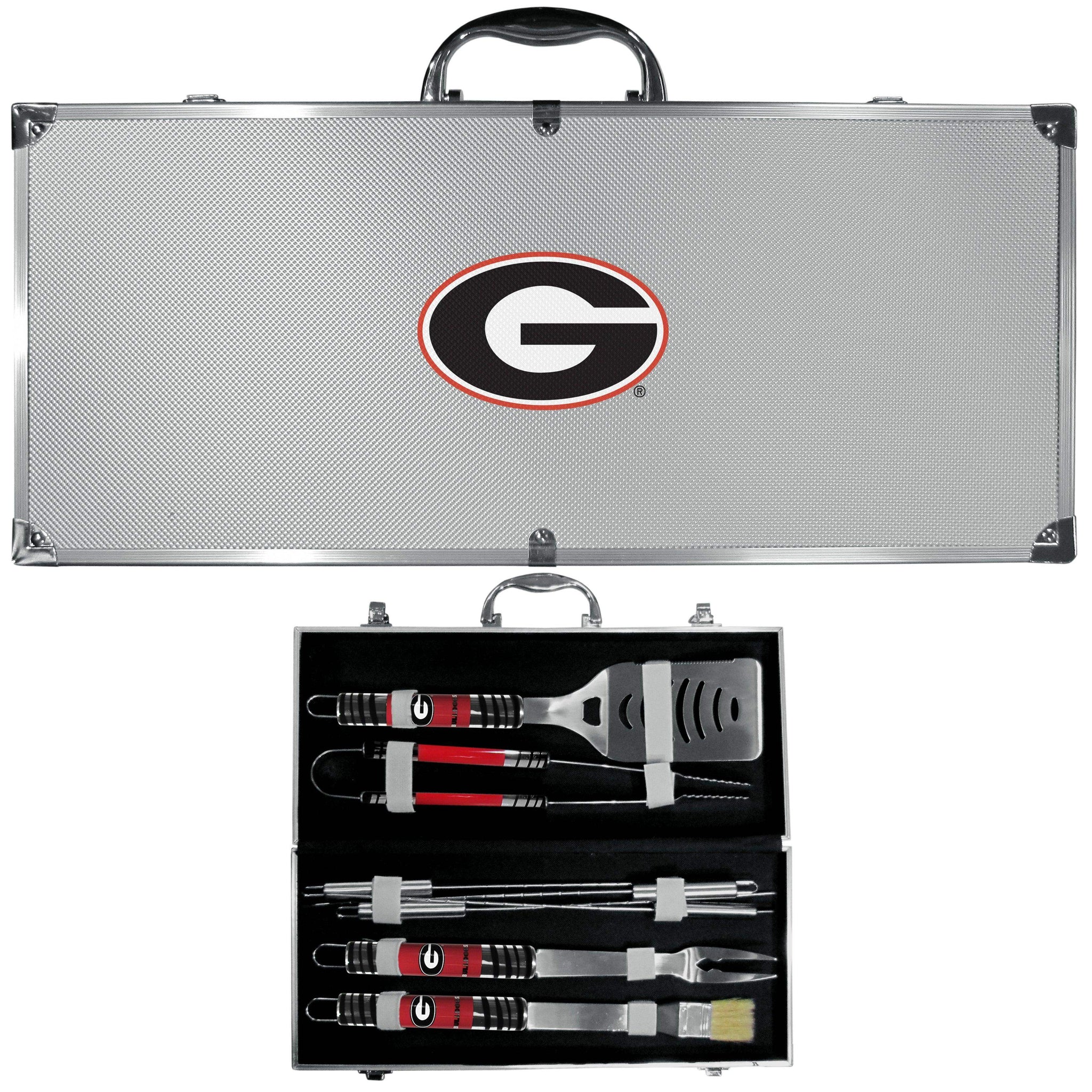 Georgia Bulldogs 8 pc Tailgater BBQ Set - Siskiyou Buckle - Flyclothing LLC