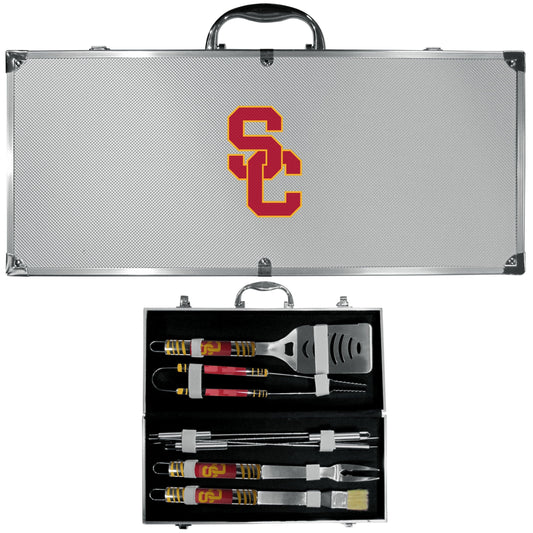 USC Trojans 8 pc Tailgater BBQ Set - Siskiyou Buckle