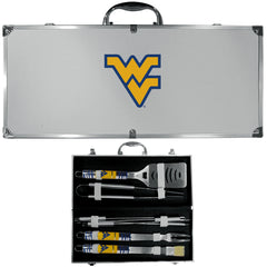 W. Virginia Mountaineers 8 pc Tailgater BBQ Set - Flyclothing LLC
