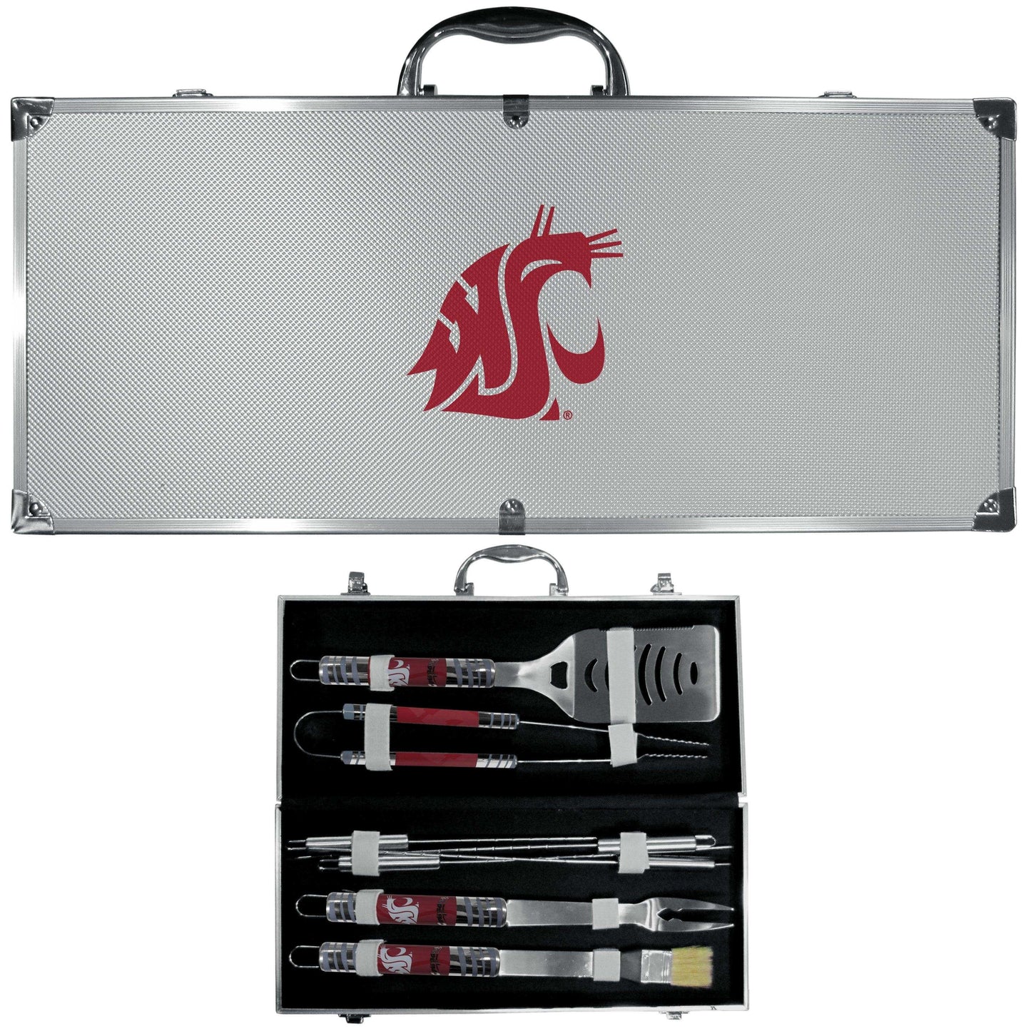 Washington St. Cougars 8 pc Tailgater BBQ Set - Siskiyou Buckle - Flyclothing LLC