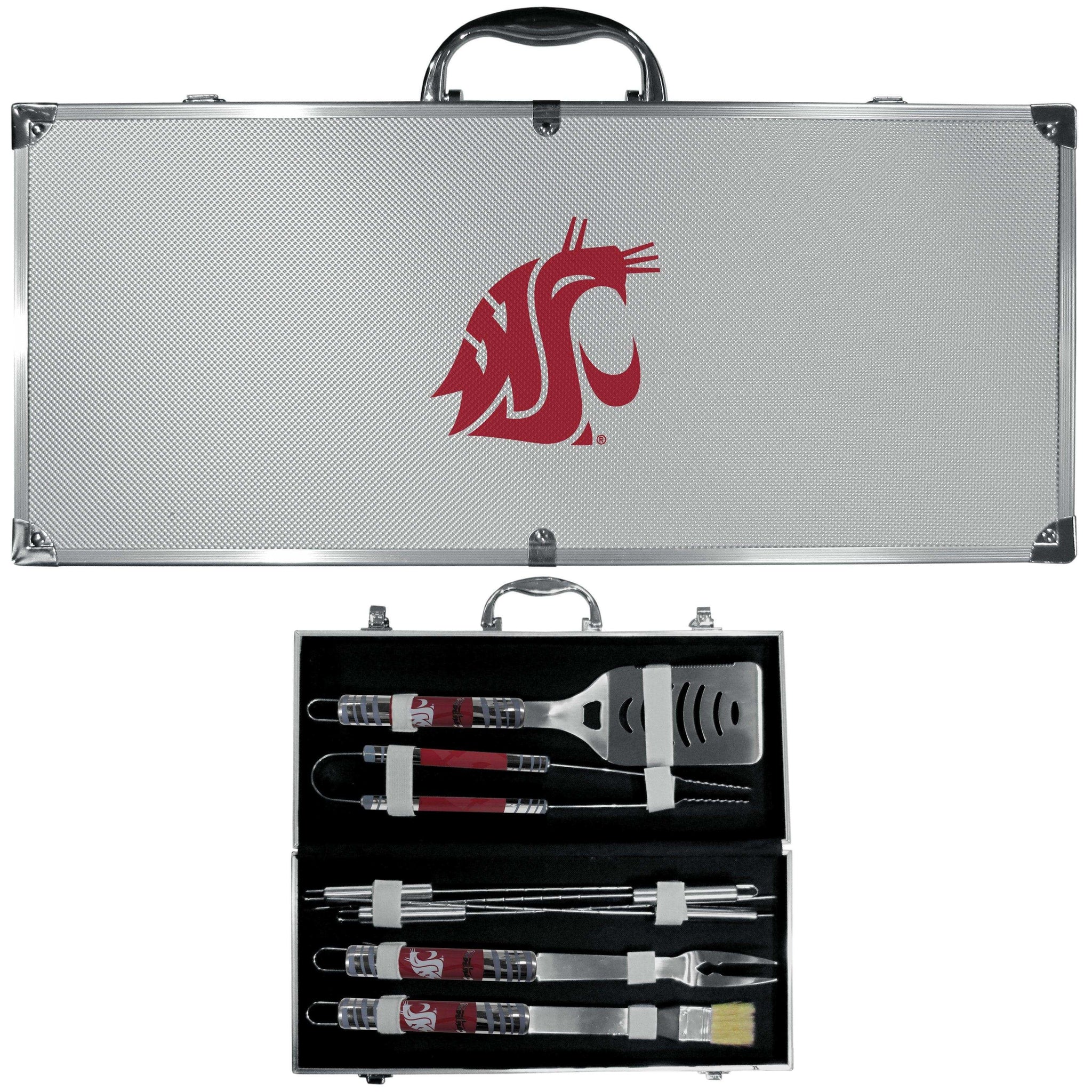 Washington St. Cougars 8 pc Tailgater BBQ Set - Siskiyou Buckle - Flyclothing LLC