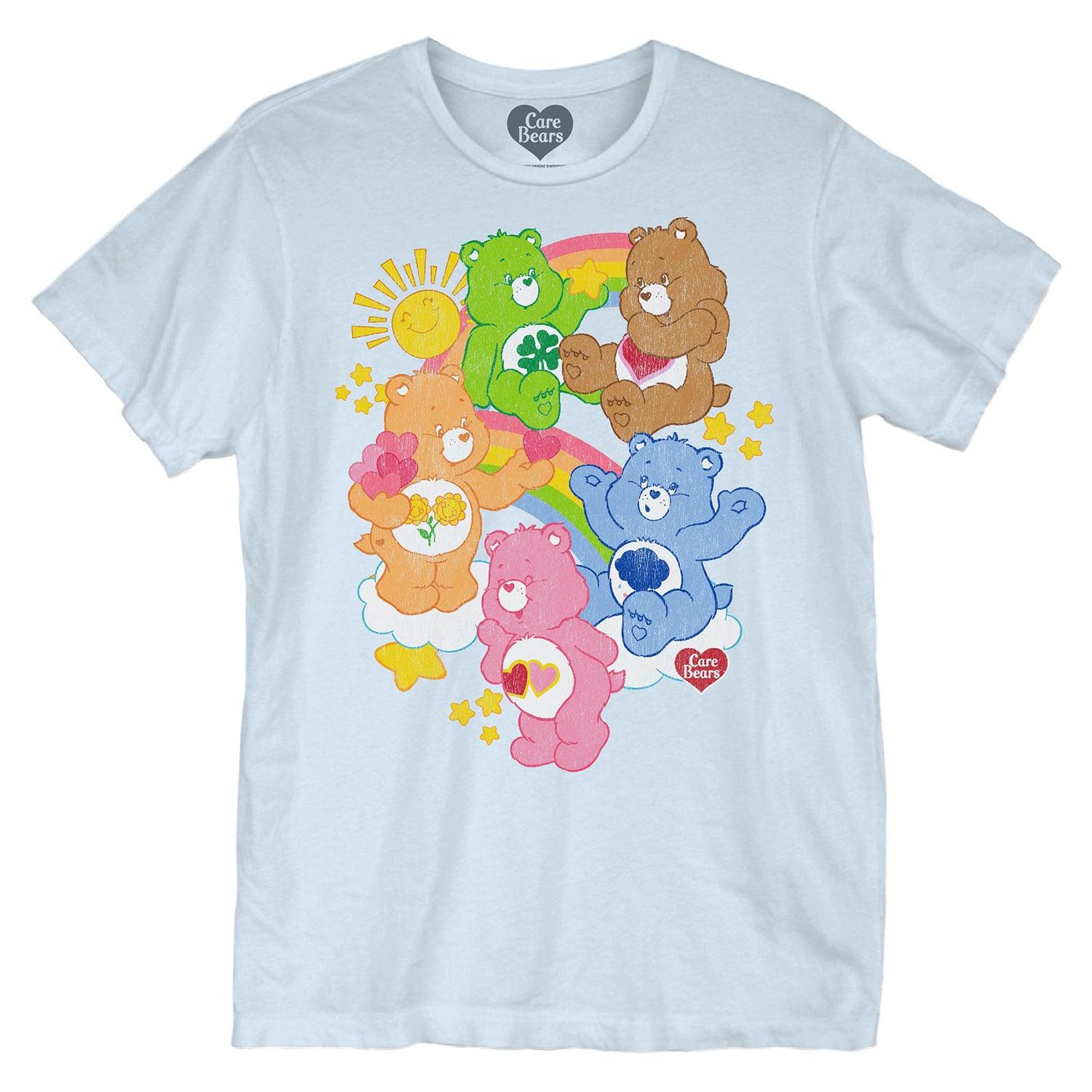 Care Bears Rainbow Party Men's T-Shirt - Flyclothing LLC
