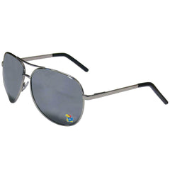 Kansas Jayhawks Aviator Sunglasses - Siskiyou Buckle