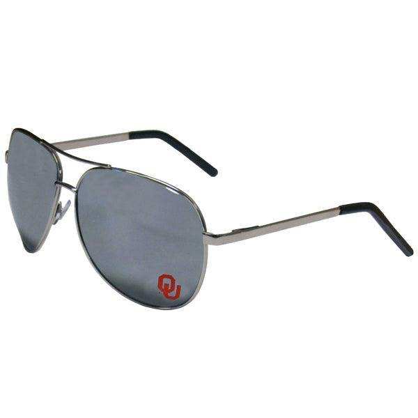 Oklahoma Sooners Aviator Sunglasses - Siskiyou Buckle - Flyclothing LLC